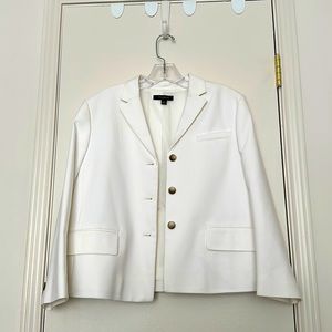 Ann Taylor White Blazer